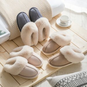 Fuzzy slippers collection