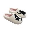 Embroider Animal Home winter Slipper