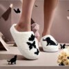 Embroider Animal Home winter Slipper